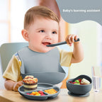 Kidfinity' Silicone Children's Feeding Utensils