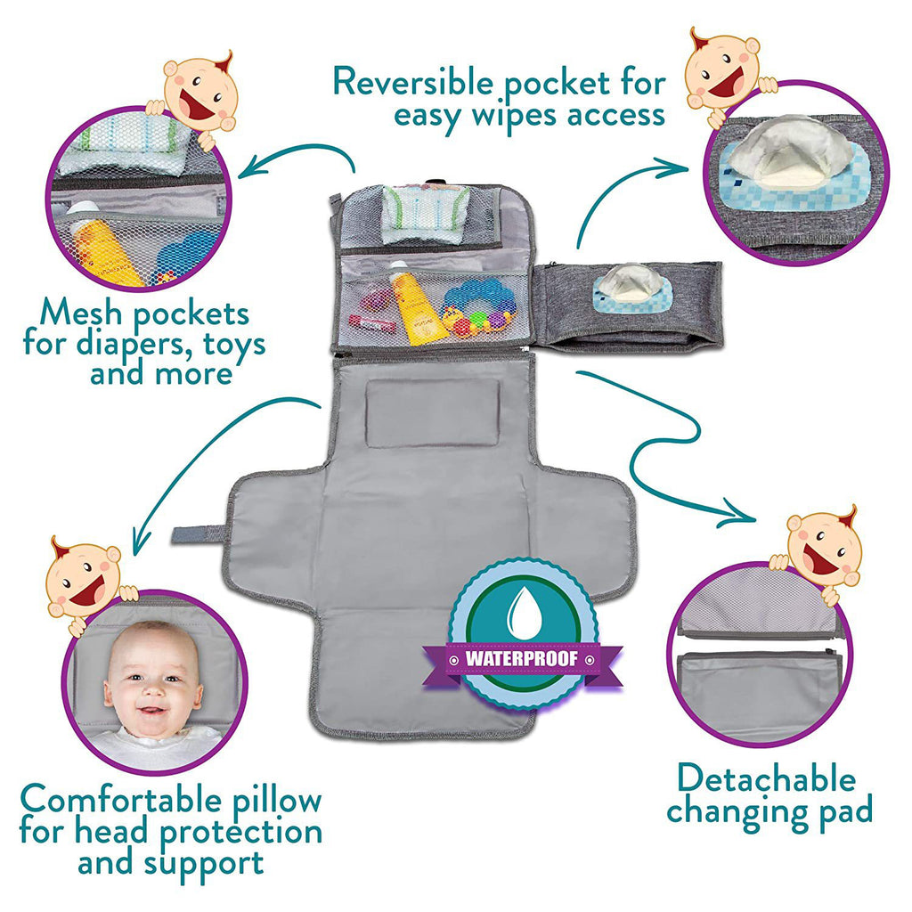 Kidfinity Multi-Functional Baby Diaper Changing Bag
