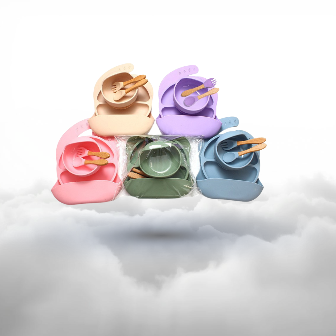 Kidfinity Silicone Children's Feeding Utensils