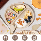 Kidfinity' Silicone Children's Feeding Utensils