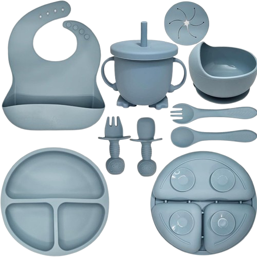 Kidfinity' Silicone Children's Feeding Utensils