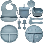 Kidfinity' Silicone Children's Feeding Utensils
