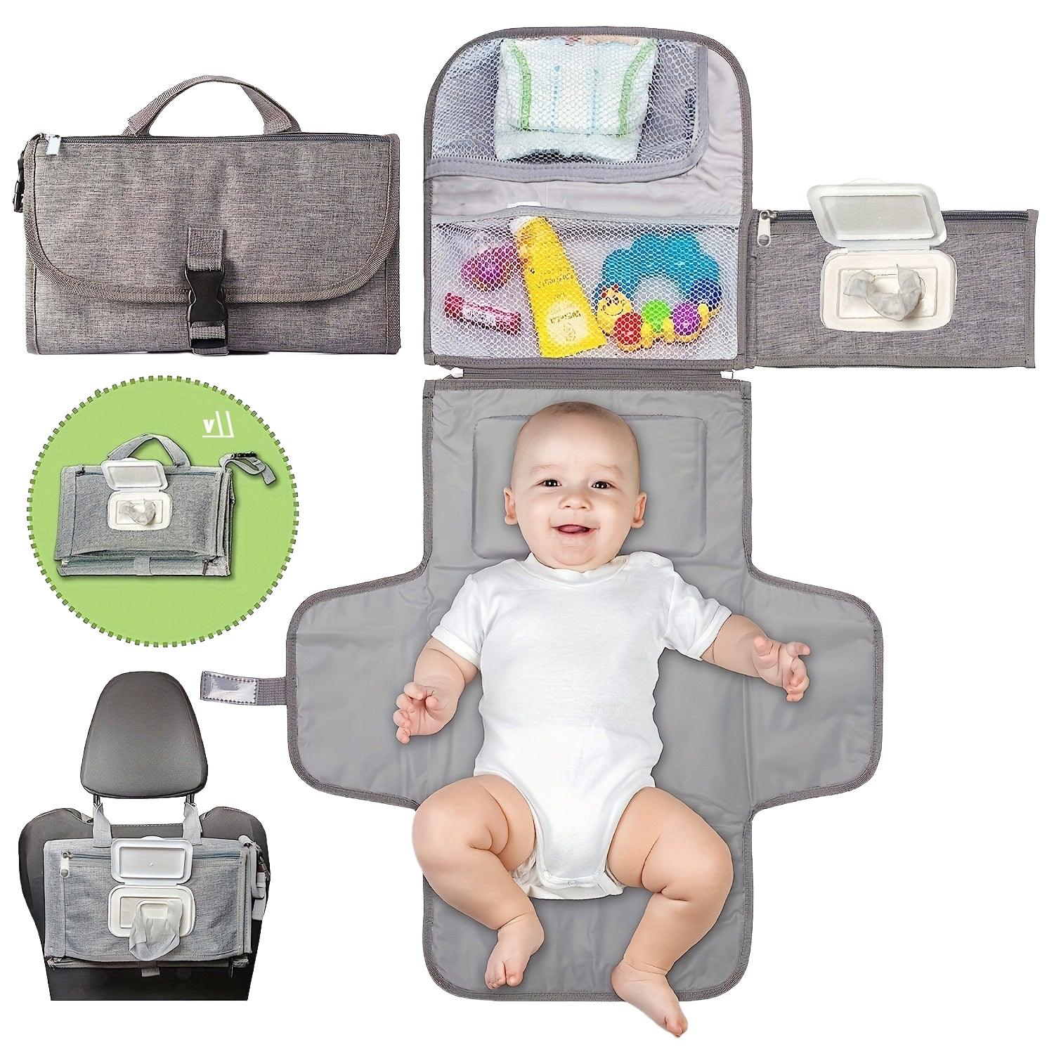 Kidfinity' Multi-Functional Baby Diaper Changing Bag