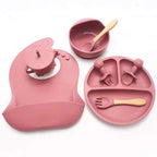 Kidfinity' Silicone Children's Feeding Utensils