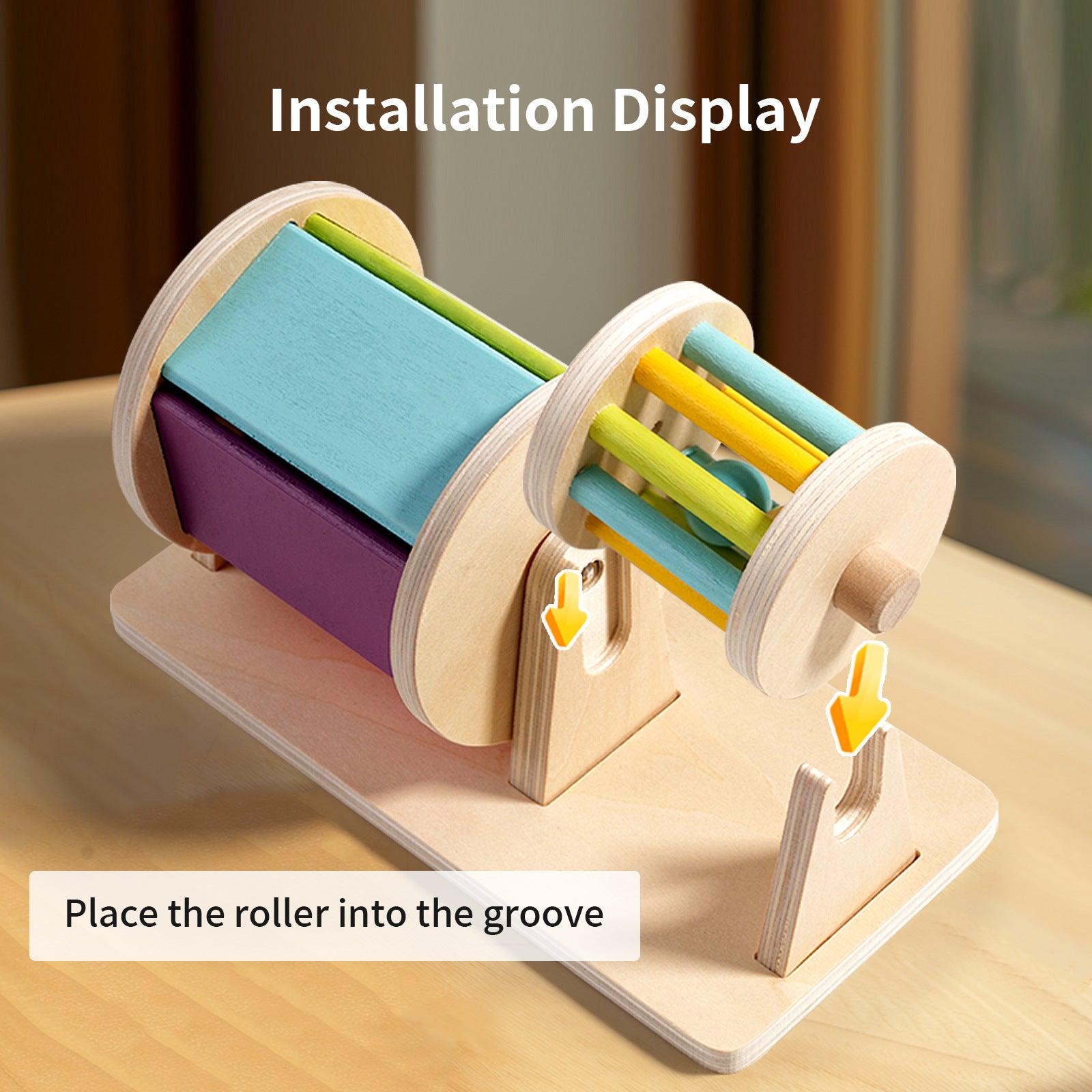 Kidfinity Rolling Drum Toy