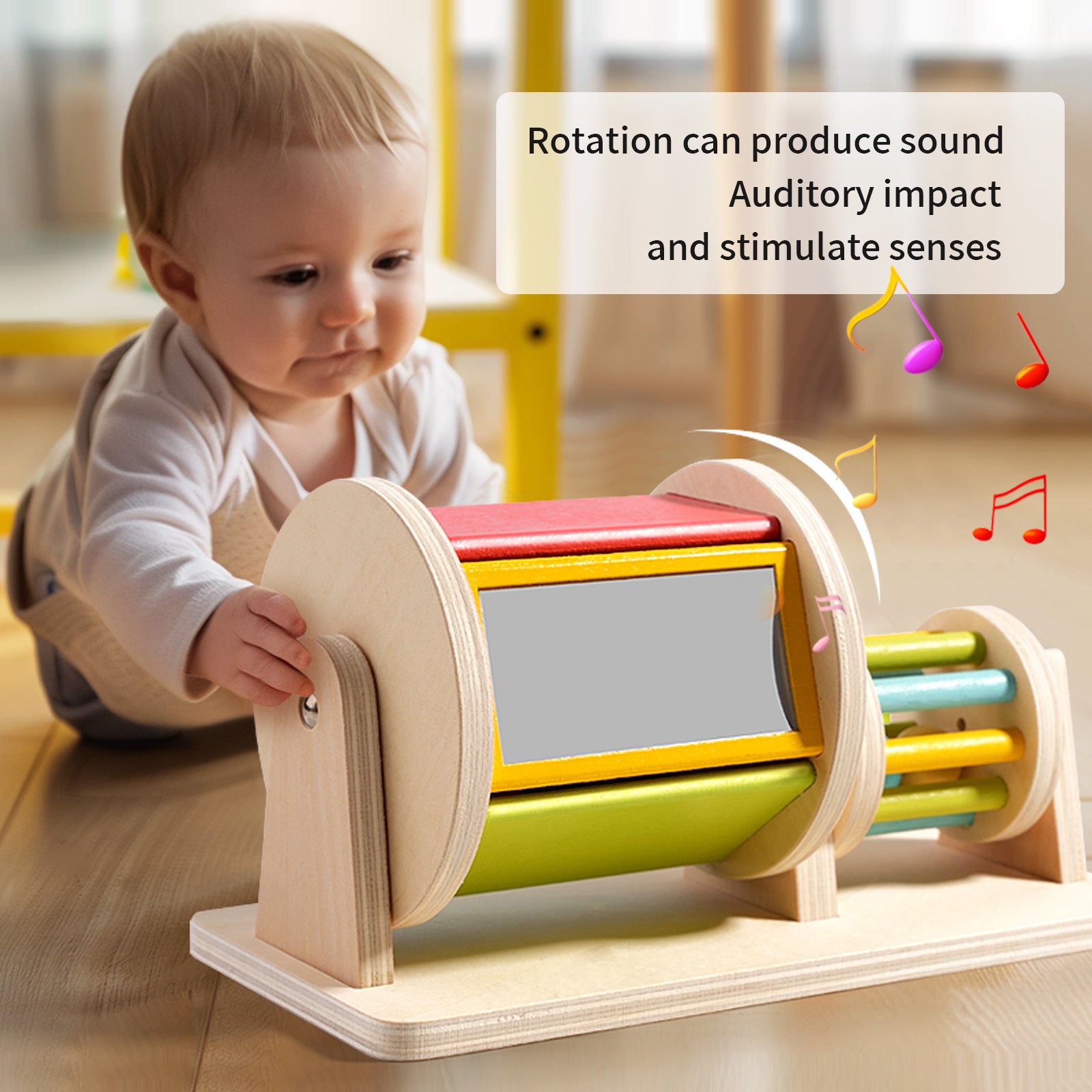 Kidfinity Rolling Drum Toy
